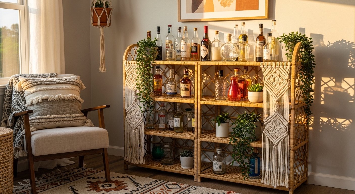 25 Cool Boho Mini Bar At Home
