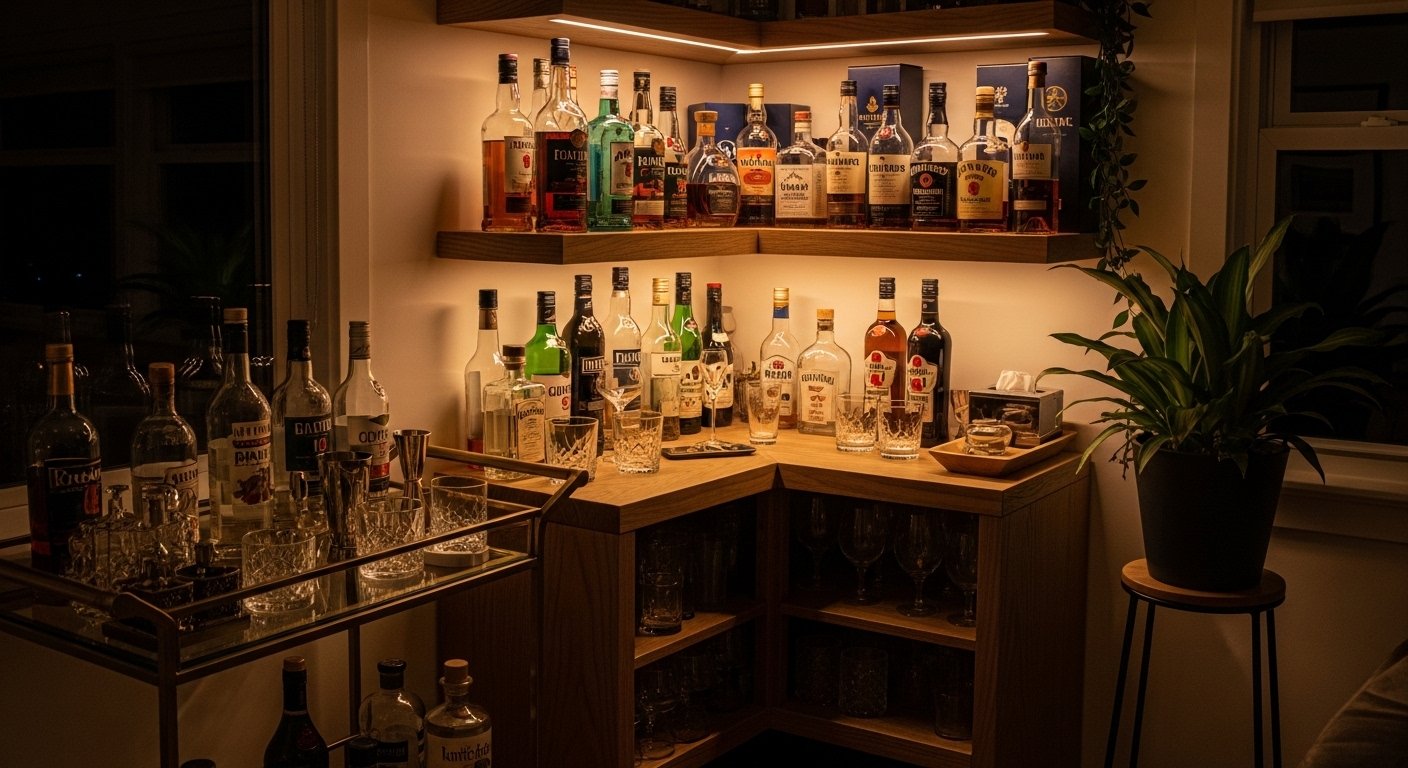 20 Best Mini Bar At Home Aesthetic