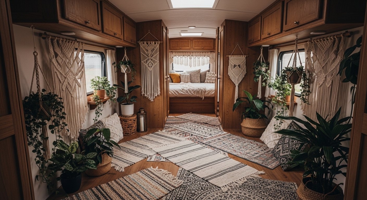 15 Fun Boho Mobile Home Decorating