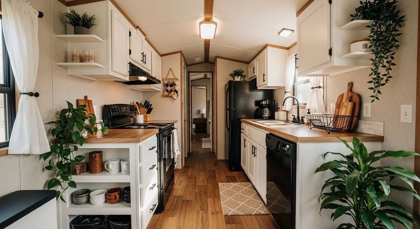15 Fun Mobile Home Decorating Aesthetic