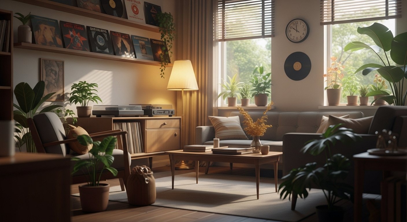 10 Easy Retro Home Decor Aesthetic