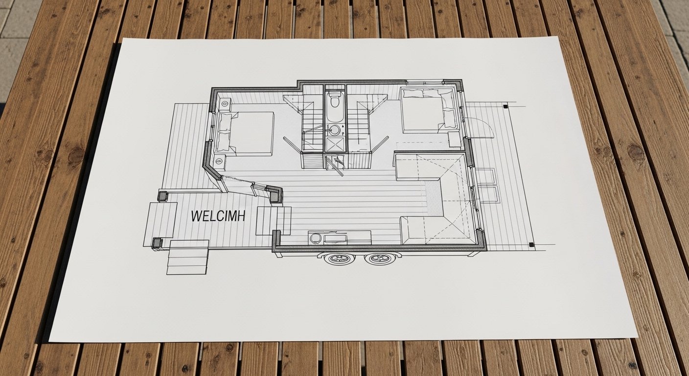10 Easy Small Tiny Home Floorplan