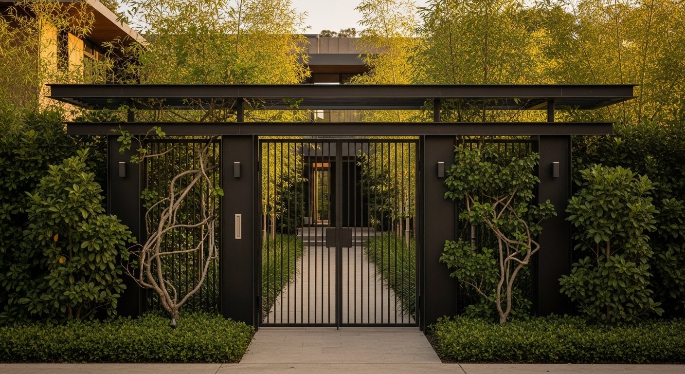 12 Quick Home Gate Design Aesthetic