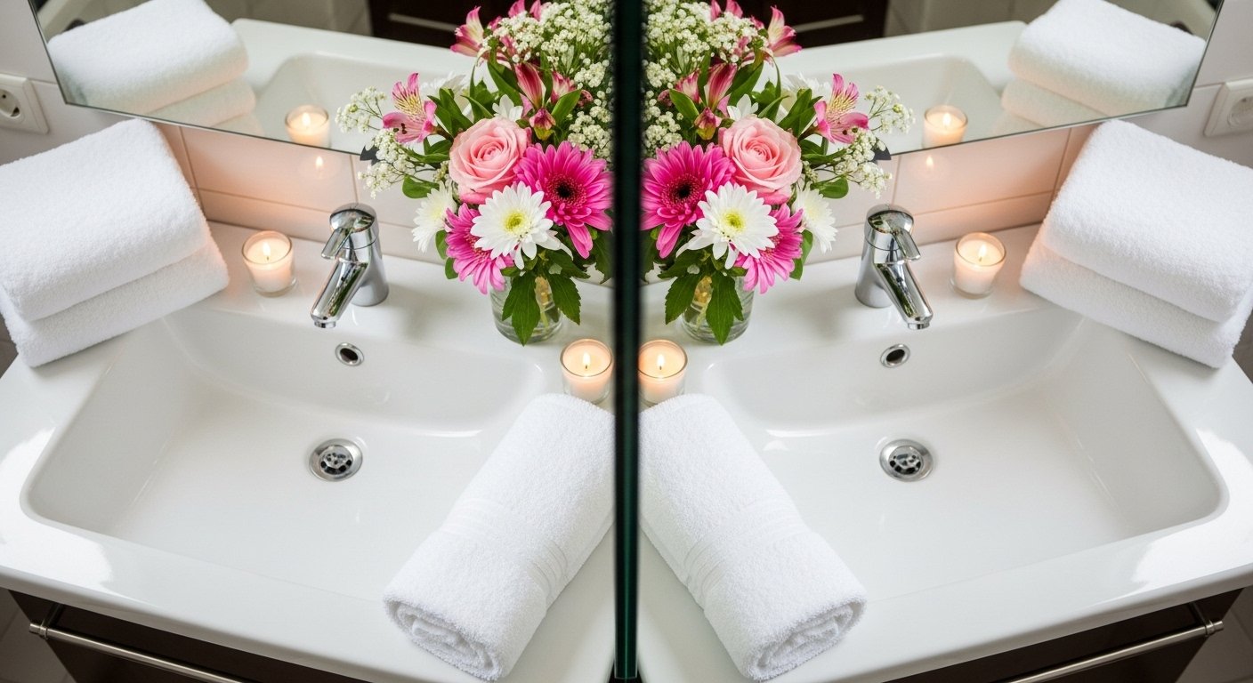 10 Quick Small Bathroom Vanity Decor