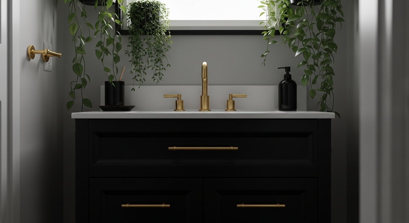 12 Best Small Black Bathroom Decor