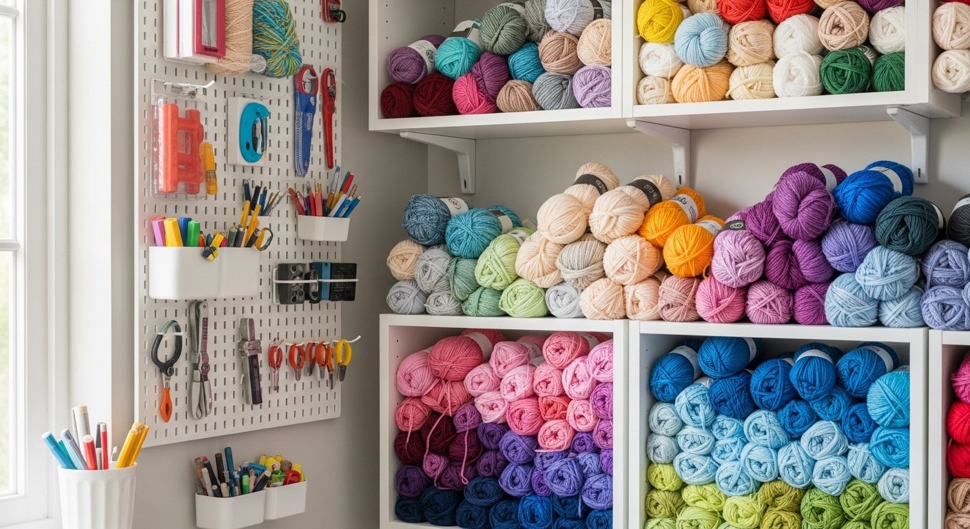 10 Cool Craft Room Decor Ideas