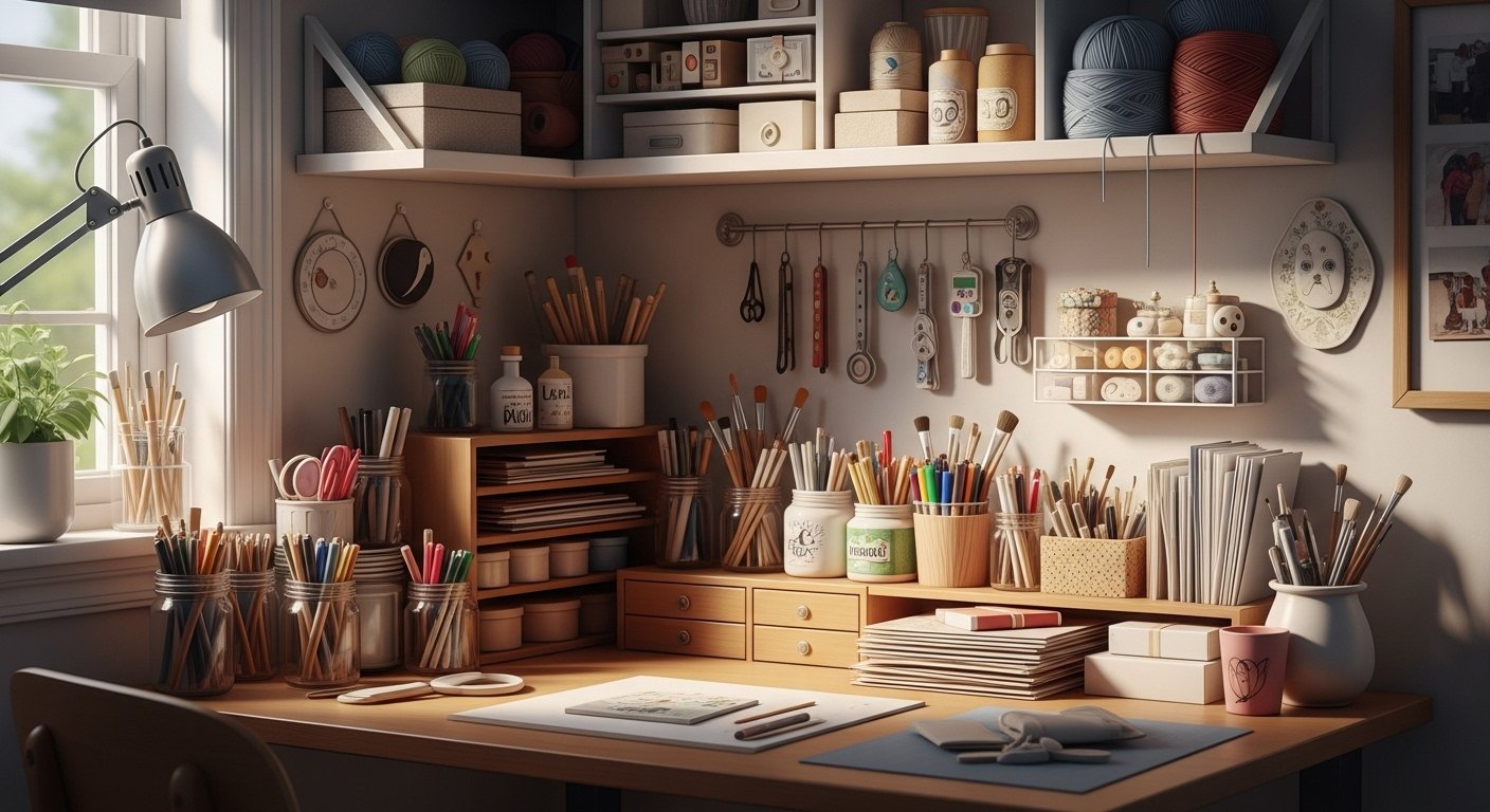 20 Quick Small Craft Room Decor