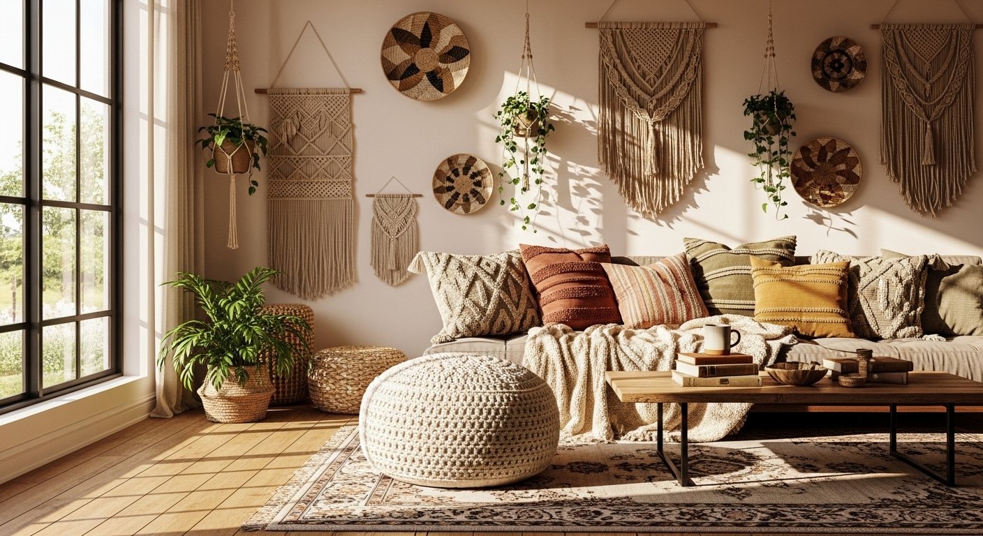15 Quick Boho Crochet For Home