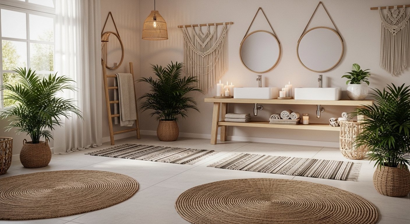 12 Easy Boho Cute Bathroom Decor