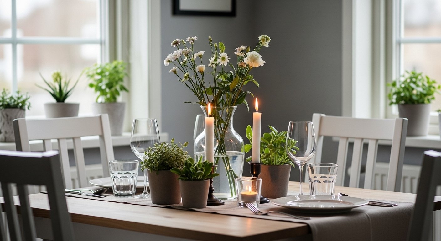 12 Fun Small Dining Table Decor