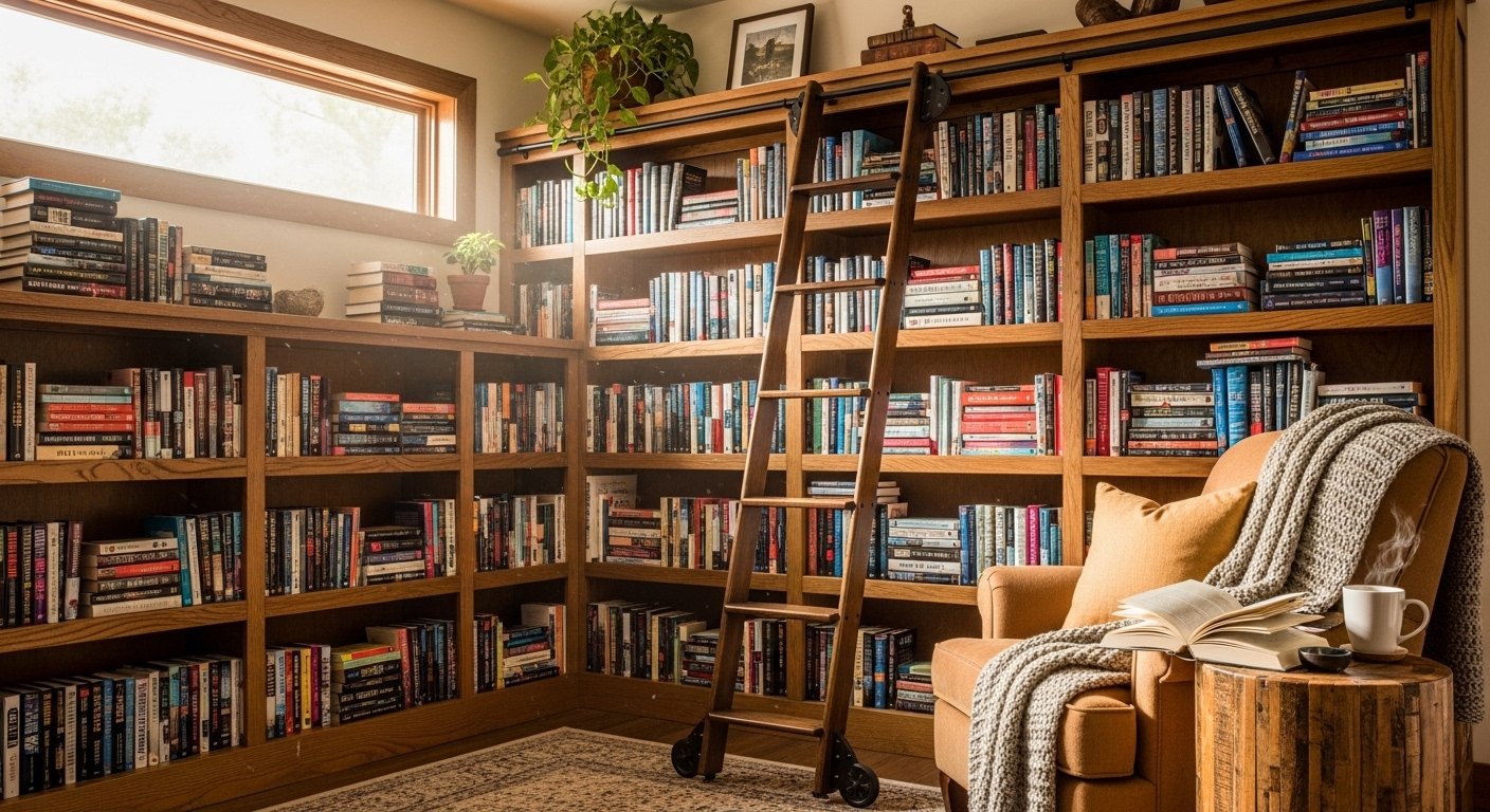 10 Easy Home Library Diy